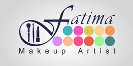 Corporate ID design for the social media pages of Fatima makeup artist